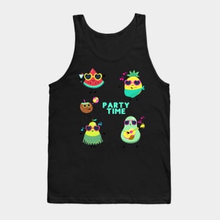 Fruits Dance Party Funny Gifts Tank Top